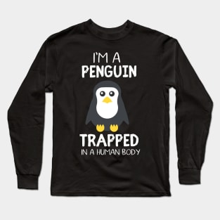 Peguin Design Long Sleeve T-Shirt